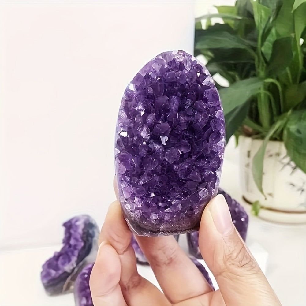 Large Authentic Amethyst Geode Cluster