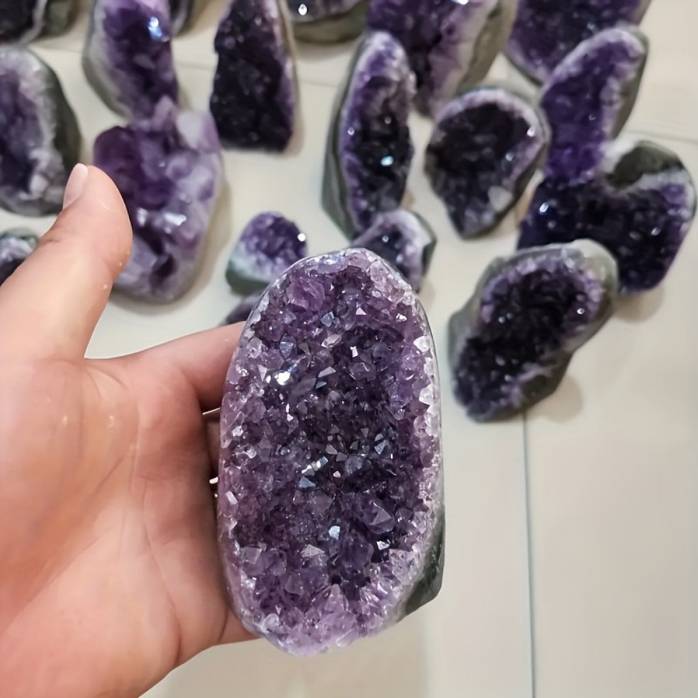 Large Authentic Amethyst Geode Cluster