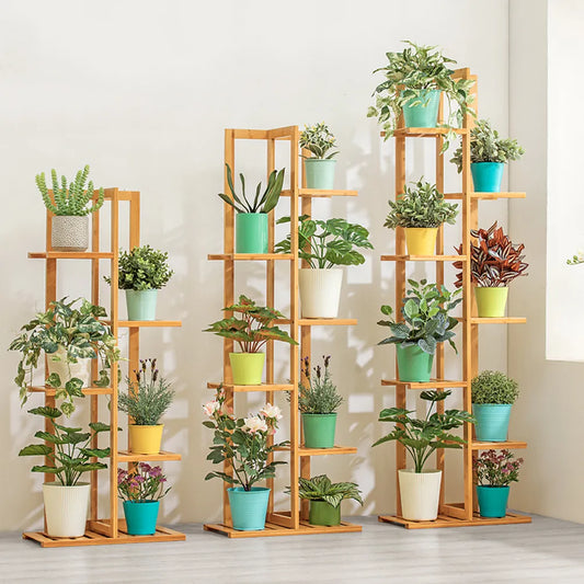 Plant Stand Rack Multiple Flower Pot Holder Shelf - Serenity Syngery Shop 