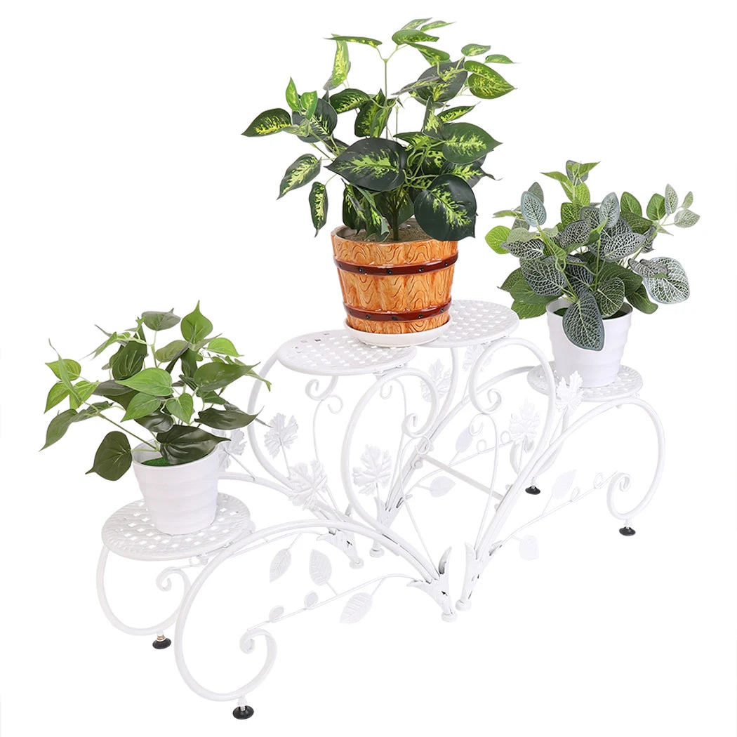 2PCS Classic Tall Plant Stand Art Flower Pot