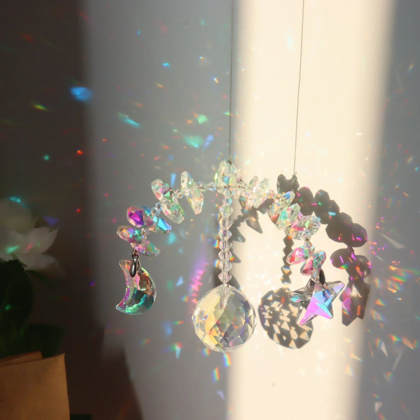 Crystal Wind Chime Rainbow Wind Chime Sun Catcher