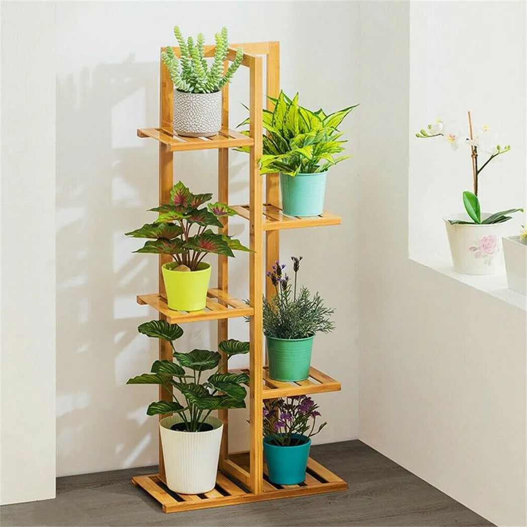 Plant Stand Rack Multiple Flower Pot Holder Shelf - Serenity Syngery Shop 