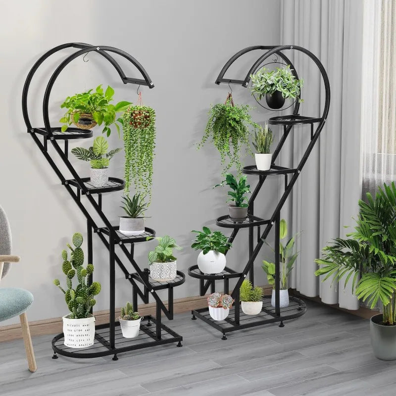 6-Tier wrought iron Plant Stand