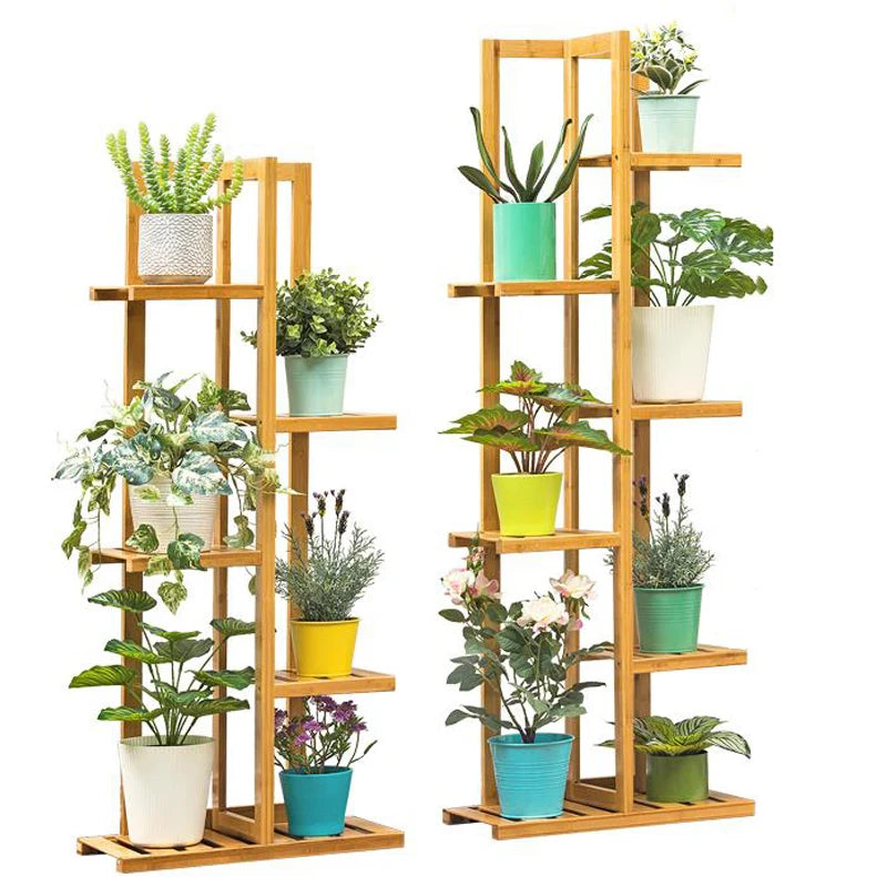 Plant Stand Rack Multiple Flower Pot Holder Shelf - Serenity Syngery Shop 