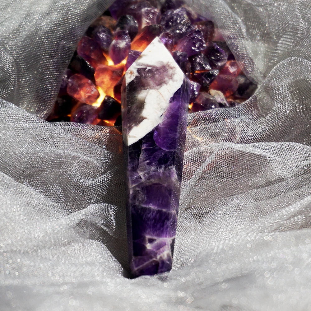 Natural Amethyst Crystal Room Decor