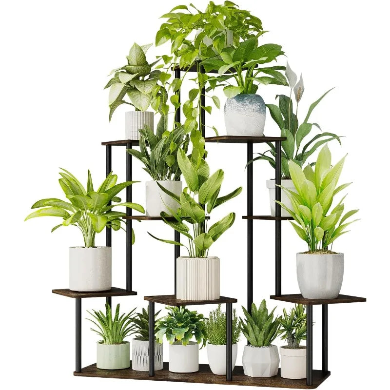 Large Tiered Flower Stand Indoor