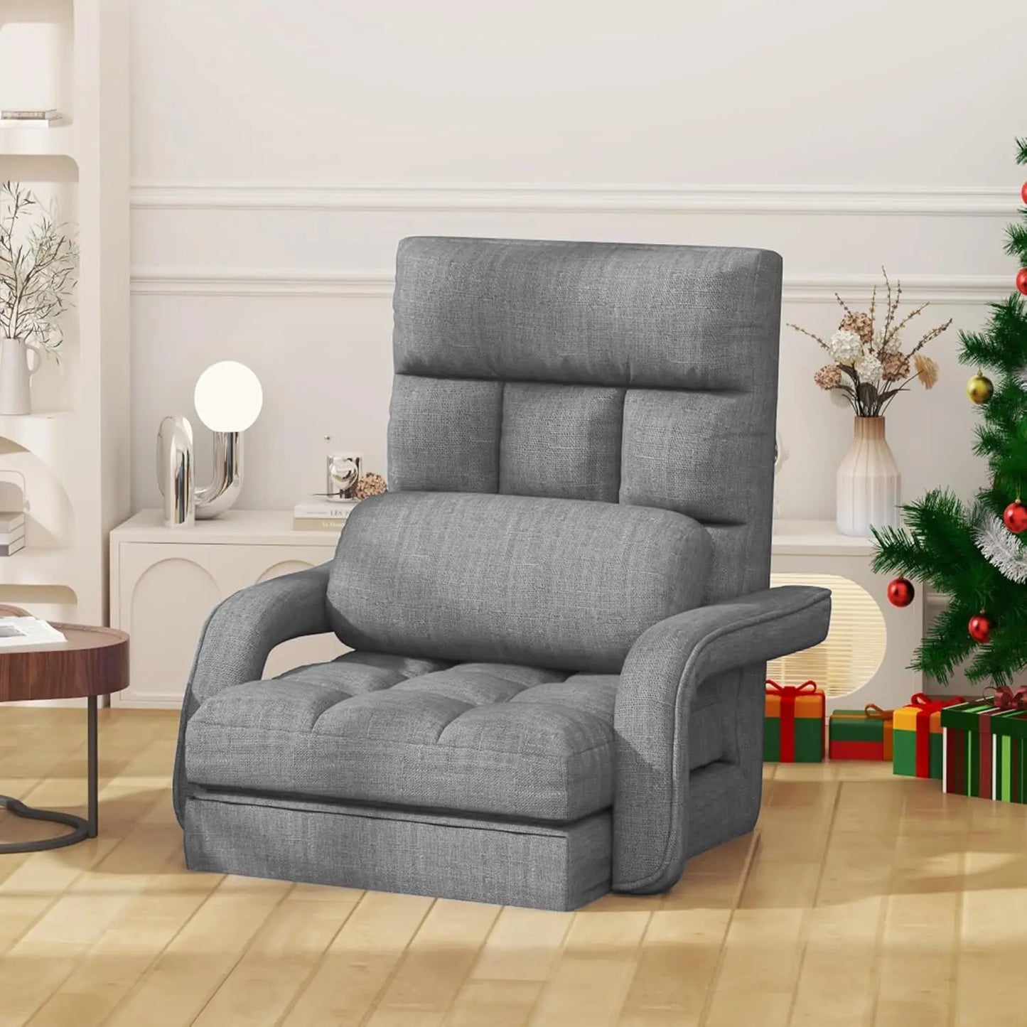 6-Position Chaise Lounge Chair with Meditation Arm