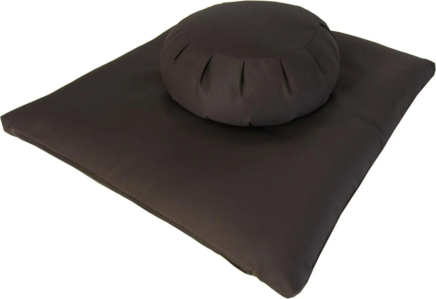 Buckwheat Zafu and Zabuton Meditation Cushion Set (2pc)