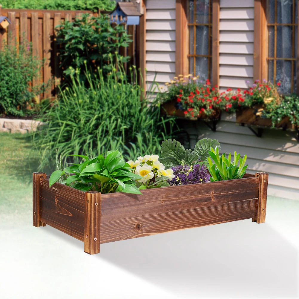 Raised Garden Bed Large Wooden Planter