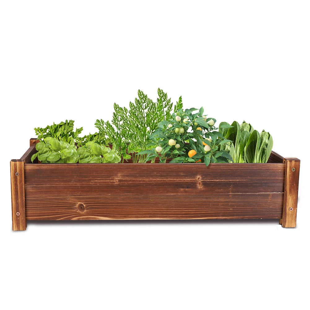 Solid Pinewood Planter Box Decks Indoor Outdoor