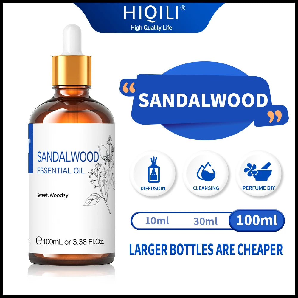 Sandalwood Essential Oils for Aromatherapy