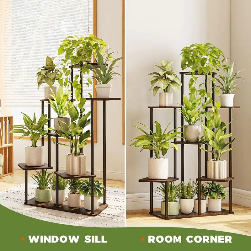 Large Tiered Flower Stand Indoor