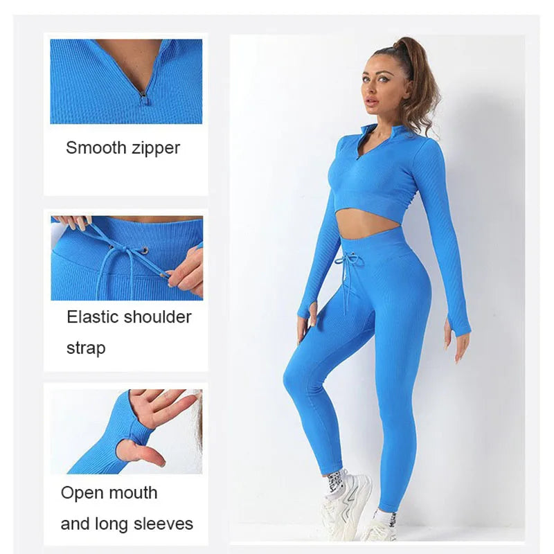 Women Sportswear Clothes New Training Wear - Serenity Syngery Shop 