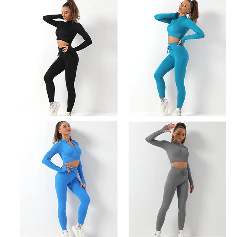 Women Sportswear Clothes New Training Wear - Serenity Syngery Shop 