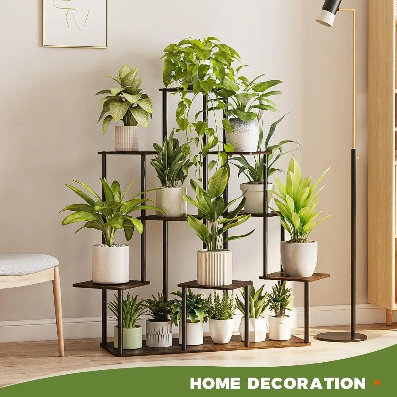 Large Tiered Flower Stand Indoor