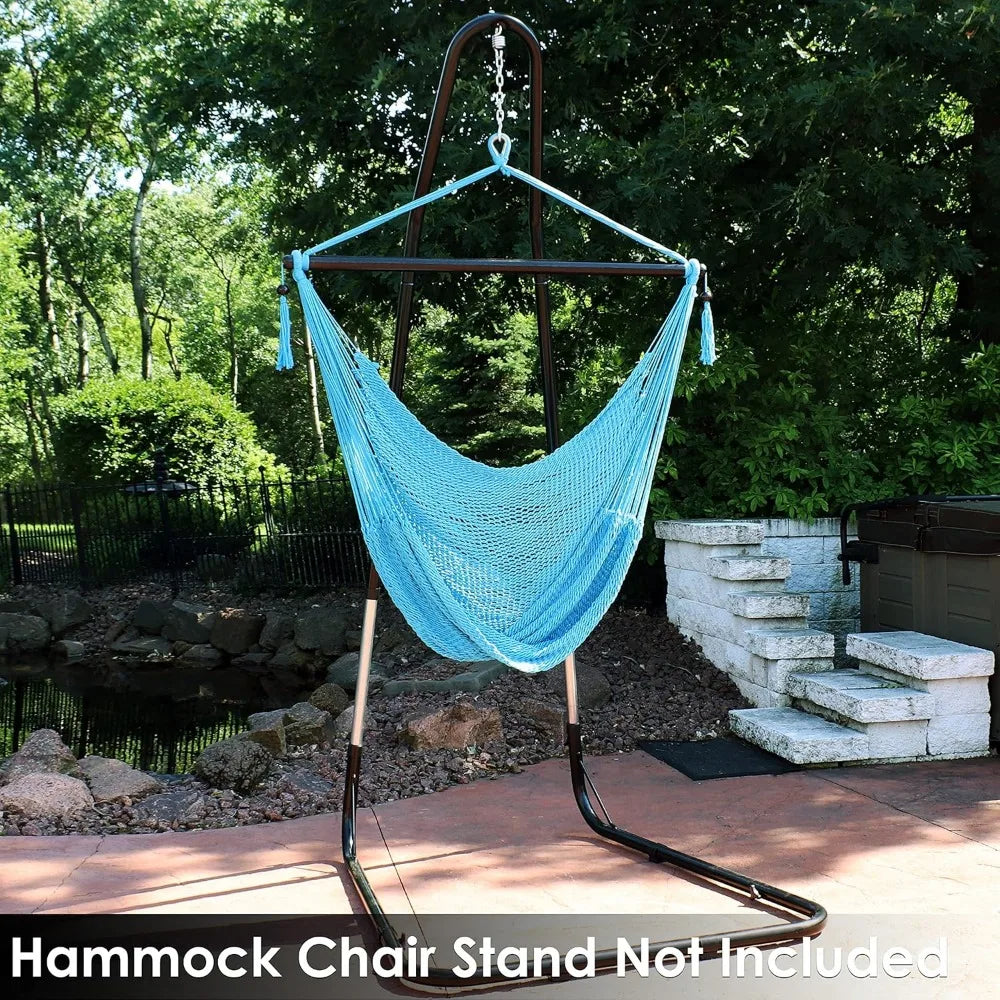 Outdoor Caribbean XL Hanging Hammock Chair Swing