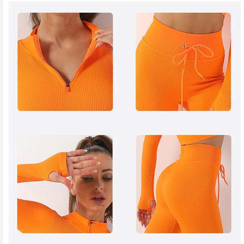 Women Sportswear Clothes New Training Wear - Serenity Syngery Shop 