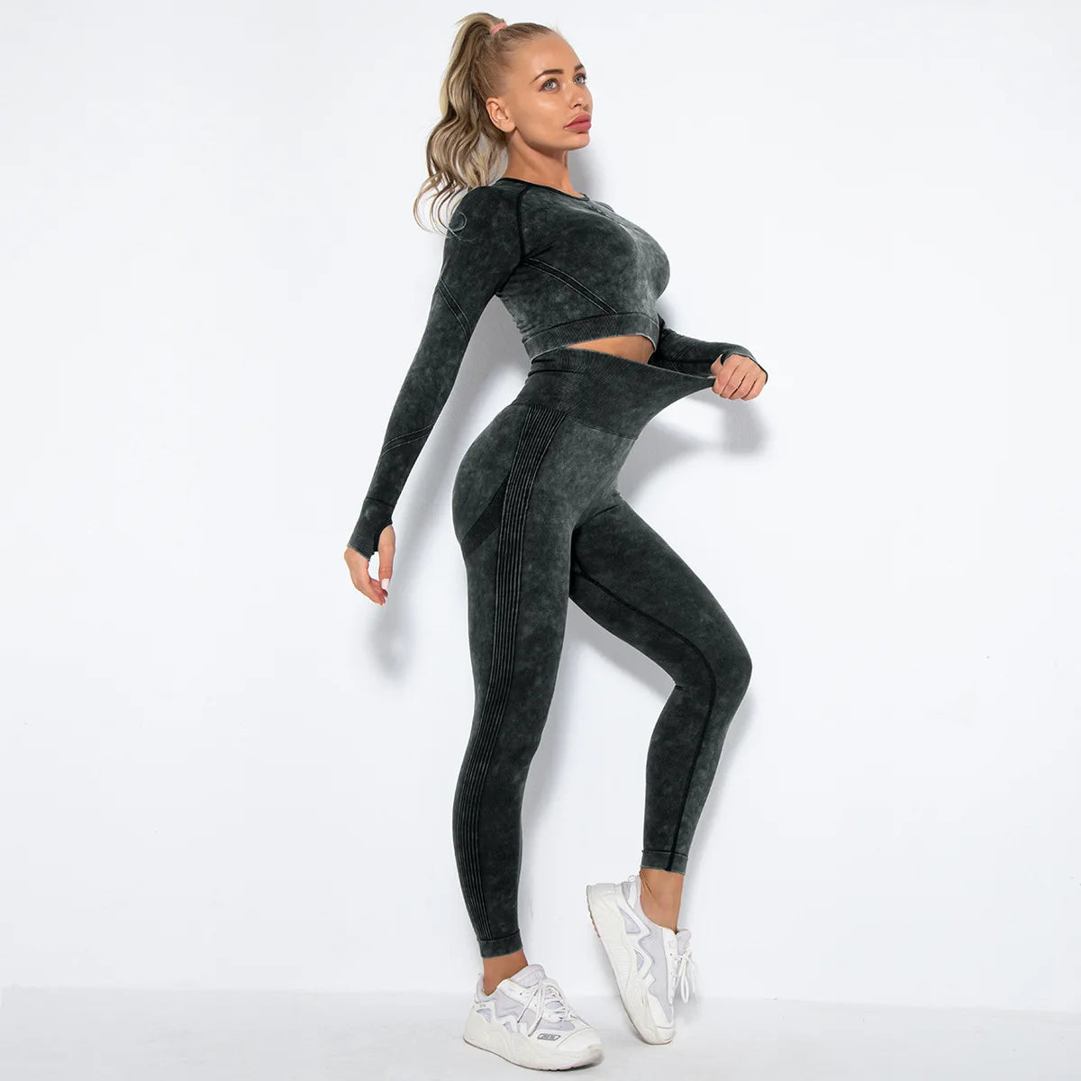 Workout Pant Seamless Yoga Set