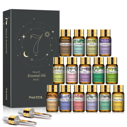 15pcs Gift Set Pure Essential Oils