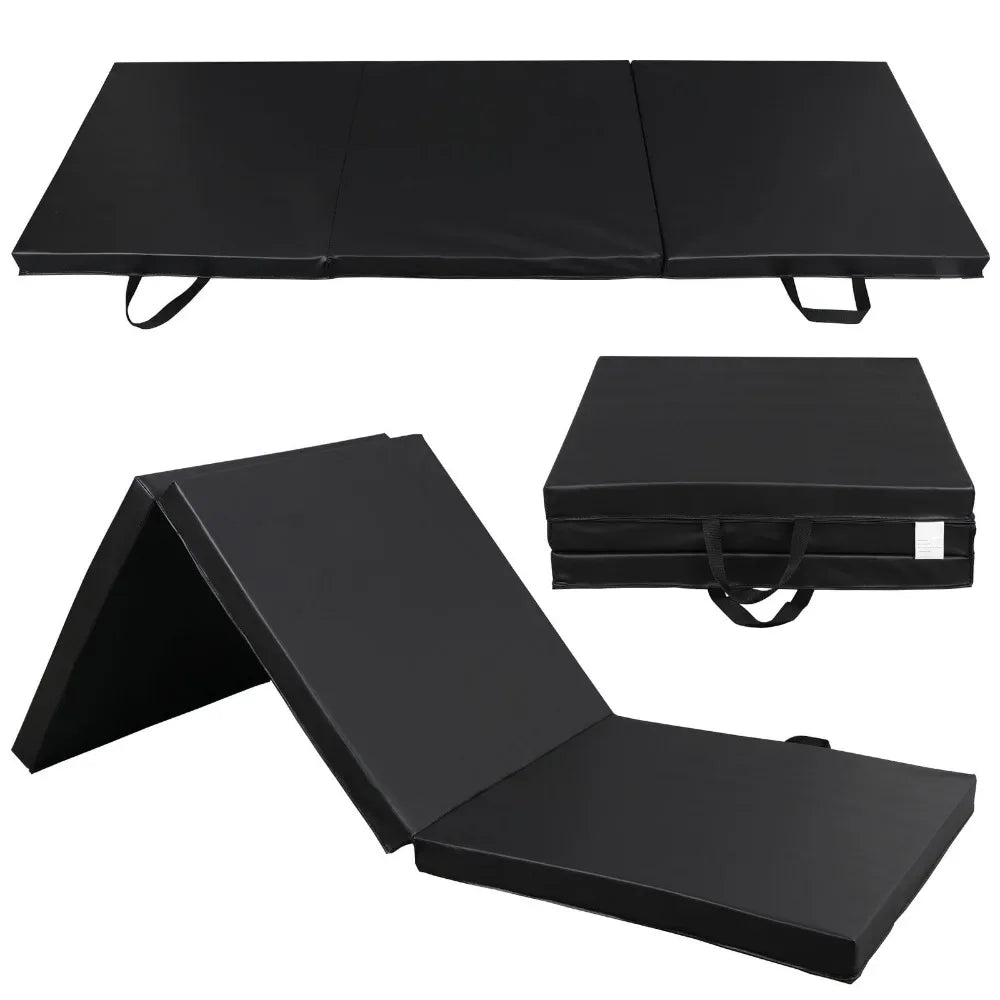 Tri-Fold Workout Floor Mat Cushion Floor Cushion