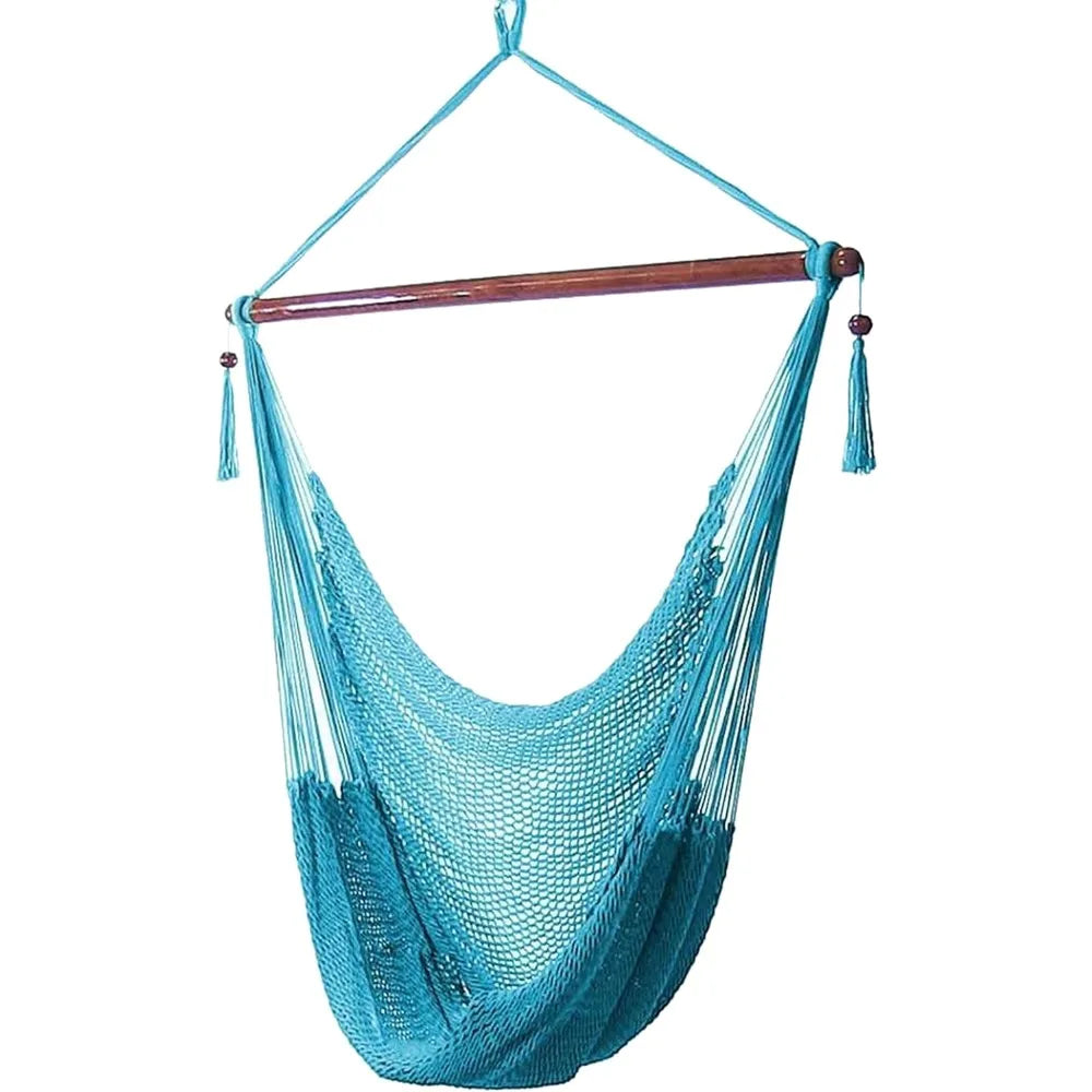 Outdoor Caribbean XL Hanging Hammock Chair Swing