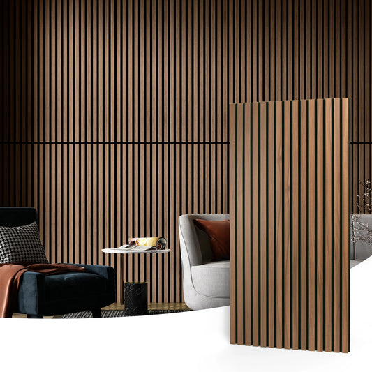 Wood Slat Acoustic Panel Home Decoration