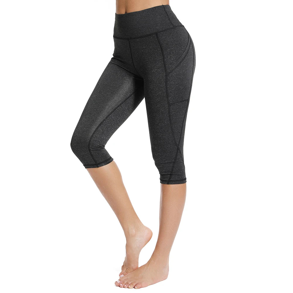 Yoga Leggings With Pocket Push Up High Waist