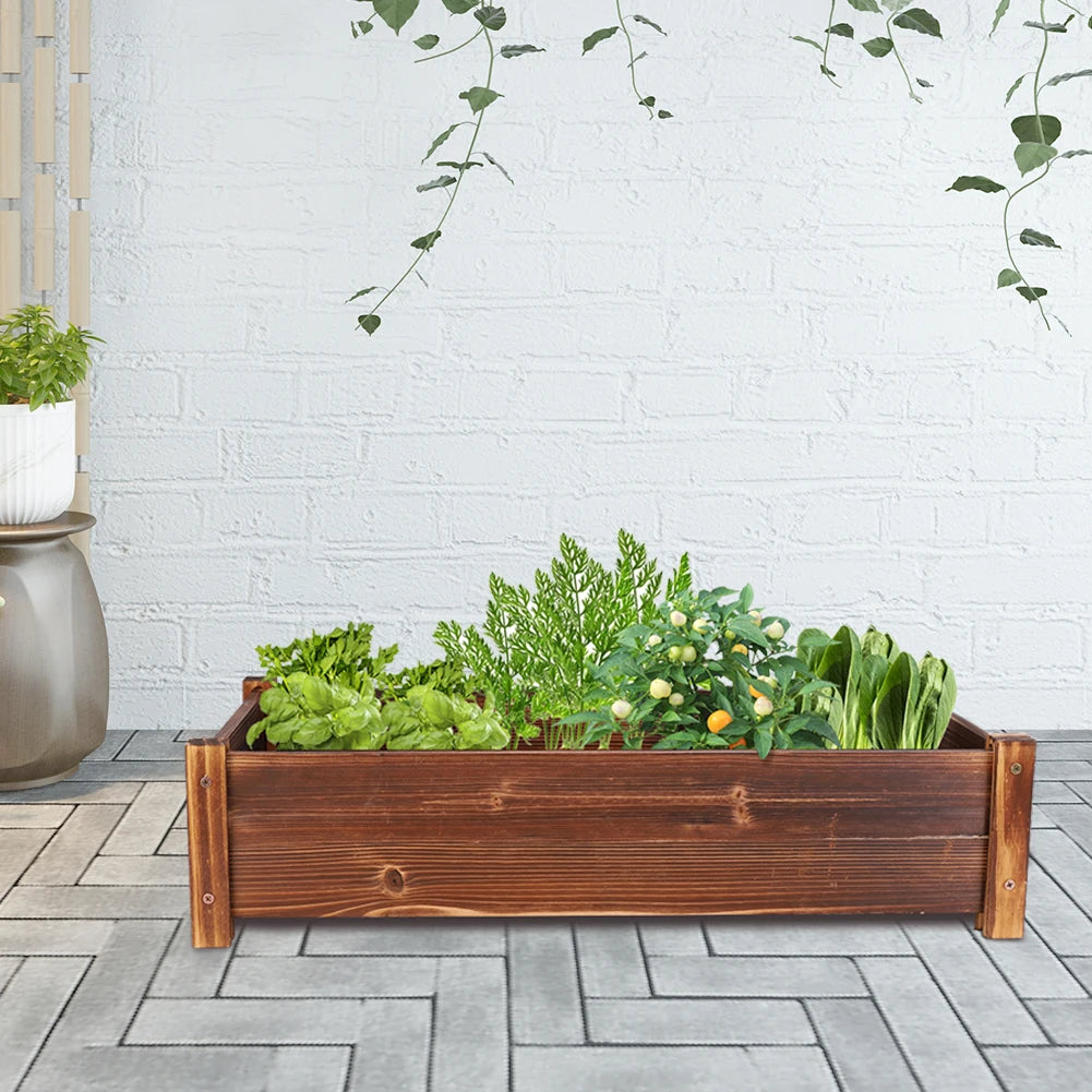 Raised Garden Bed Large Wooden Planter