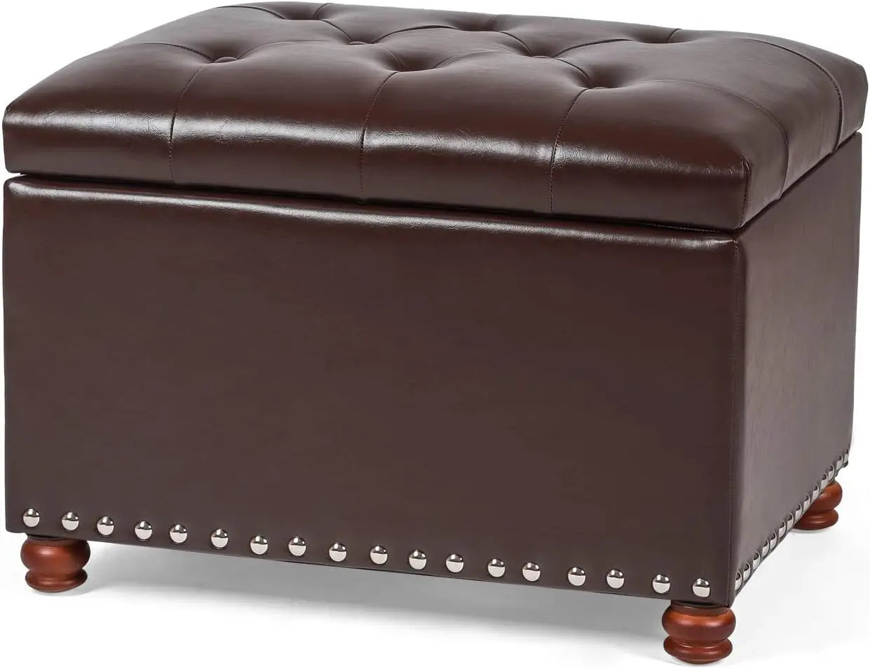 Rectangle Lift Top Storage Ottoman Bench