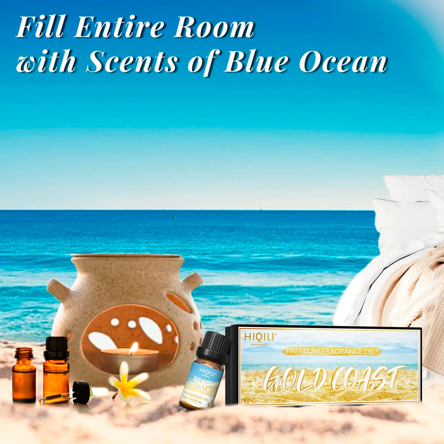 Fragrance Oils Set-Gold Coast Theme