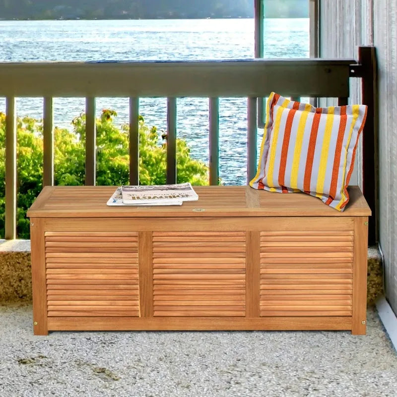 Outdoor Storage Container for Patio Furniture Cushions