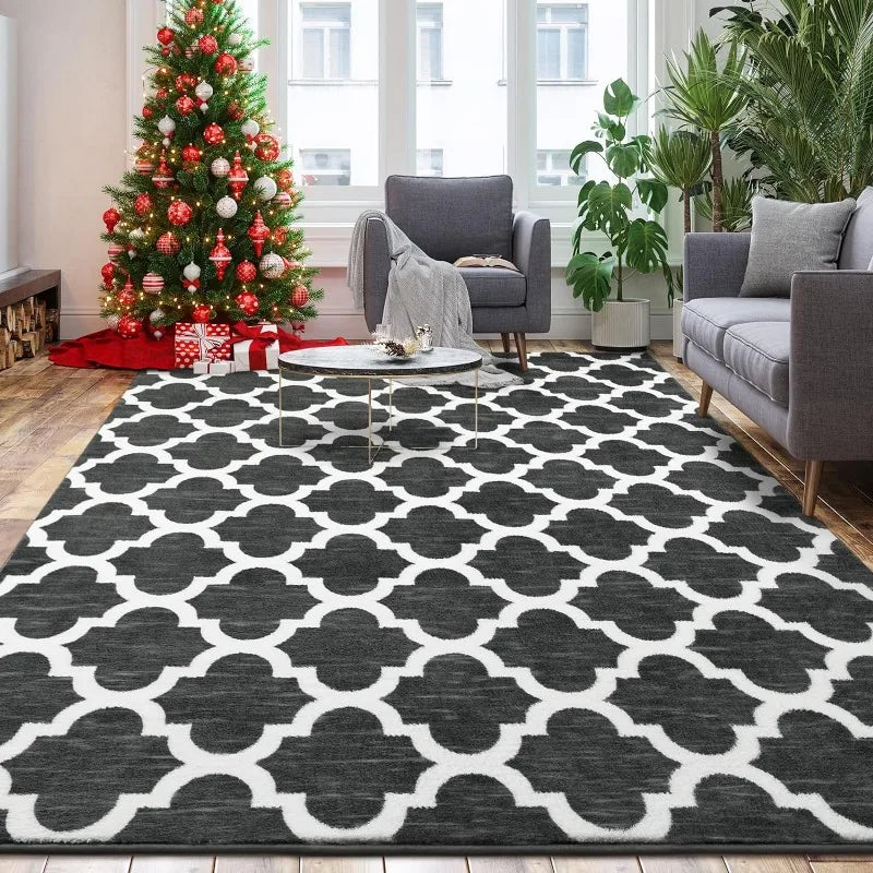 Moroccan Area Rug for Living Room - Serenity Syngery Shop 