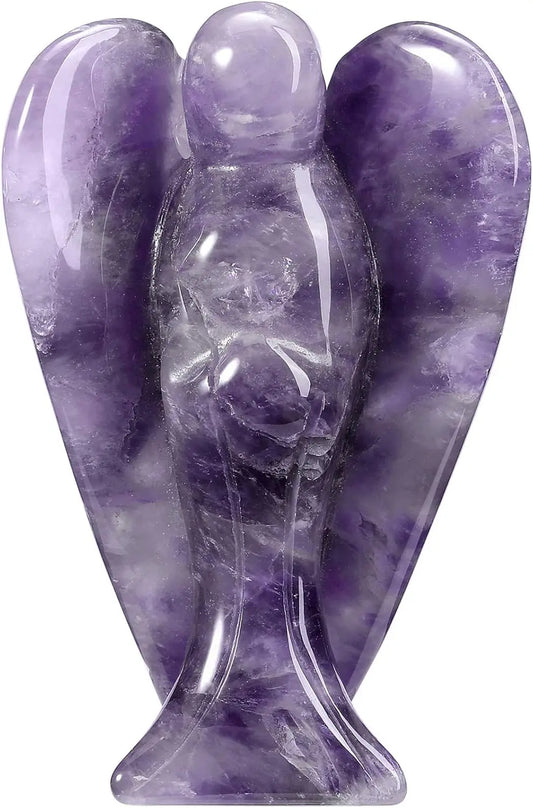 Polished Pocket  Angel Statue Stones Angel Gemstones Crystals